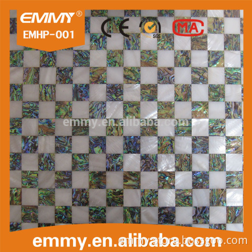 Foshan cheap sale home indoor decoration material mother of pearl shell mosaics wall tile